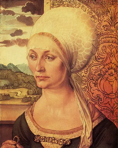 Portrait of Elsbeth Tucher, nee Pusch Albrecht Durer